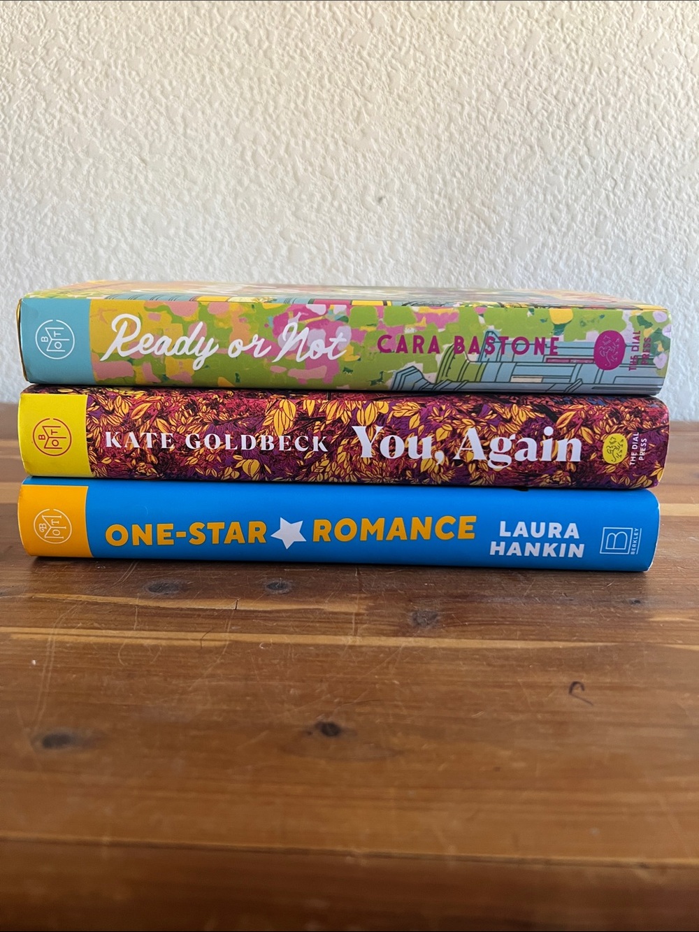 BOTM bundle: Ready or Not, You Again, One-Star Romance